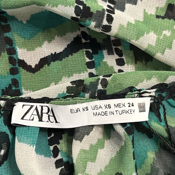NWT Zara Oversized Blouse - Picture 6 of 8